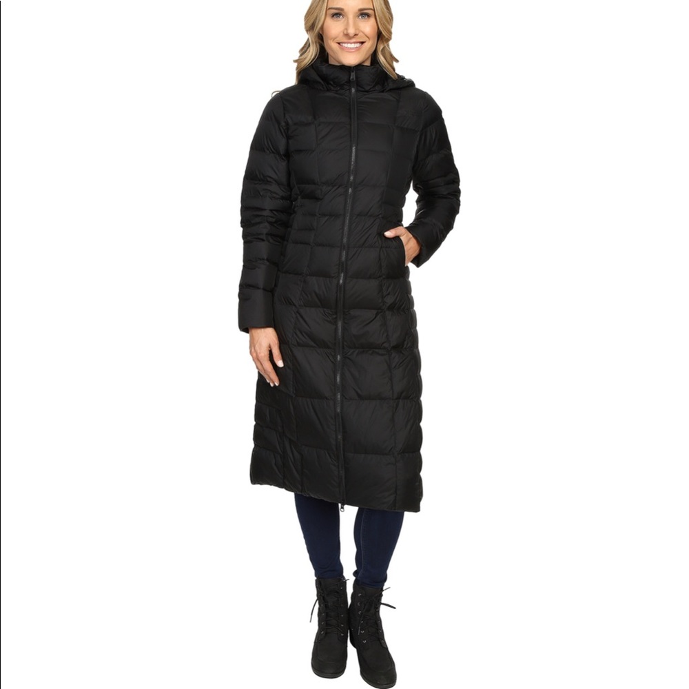 North Face Metropolis Parka Coat S Black New
